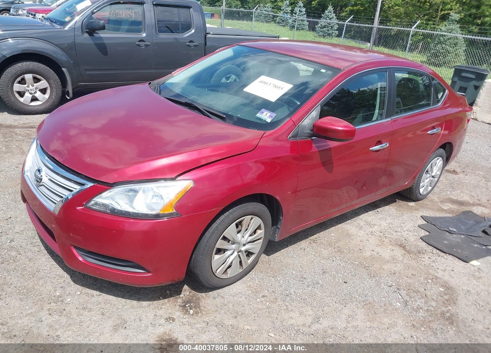 2015 NISSAN SENTRA FE+ S/S/SL/SR/SV VIN: 3N1AB7AP4FY269140
