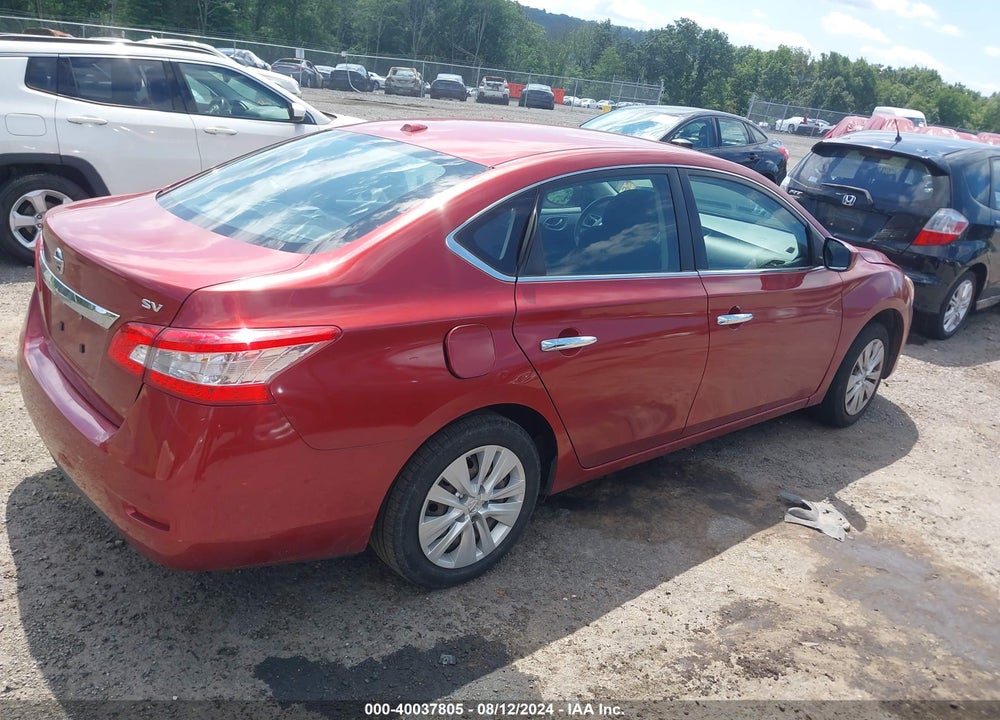 2015 NISSAN SENTRA FE+ S/S/SL/SR/SV VIN: 3N1AB7AP4FY269140
