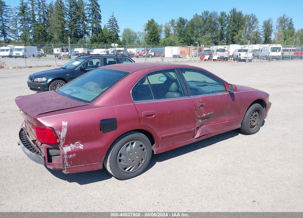 2001 MITSUBISHI GALANT ES VIN: 4A3AA46G41E069790