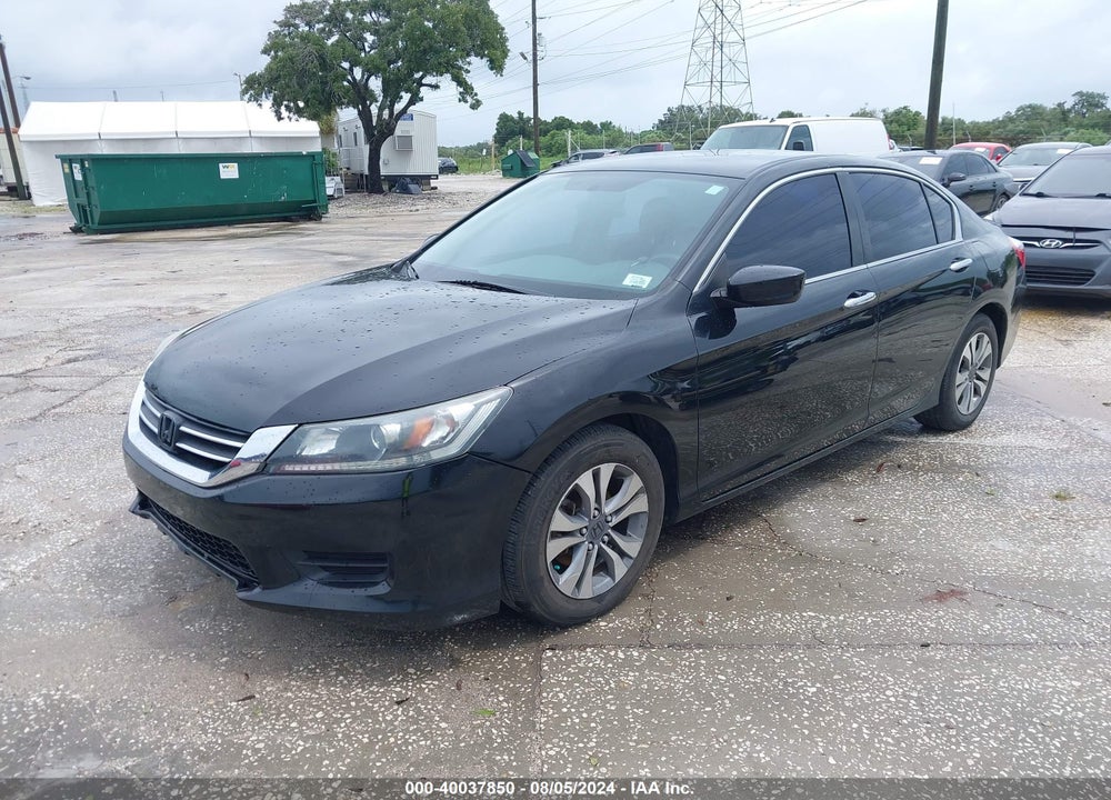 2014 HONDA ACCORD LX VIN: 1HGCR2F37EA141909
