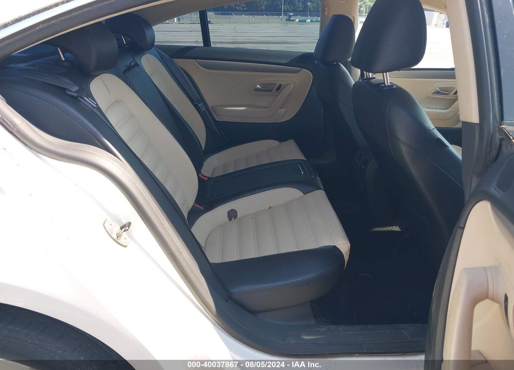 2012 VOLKSWAGEN CC SPORT VIN: WVWMN7AN6CE503349