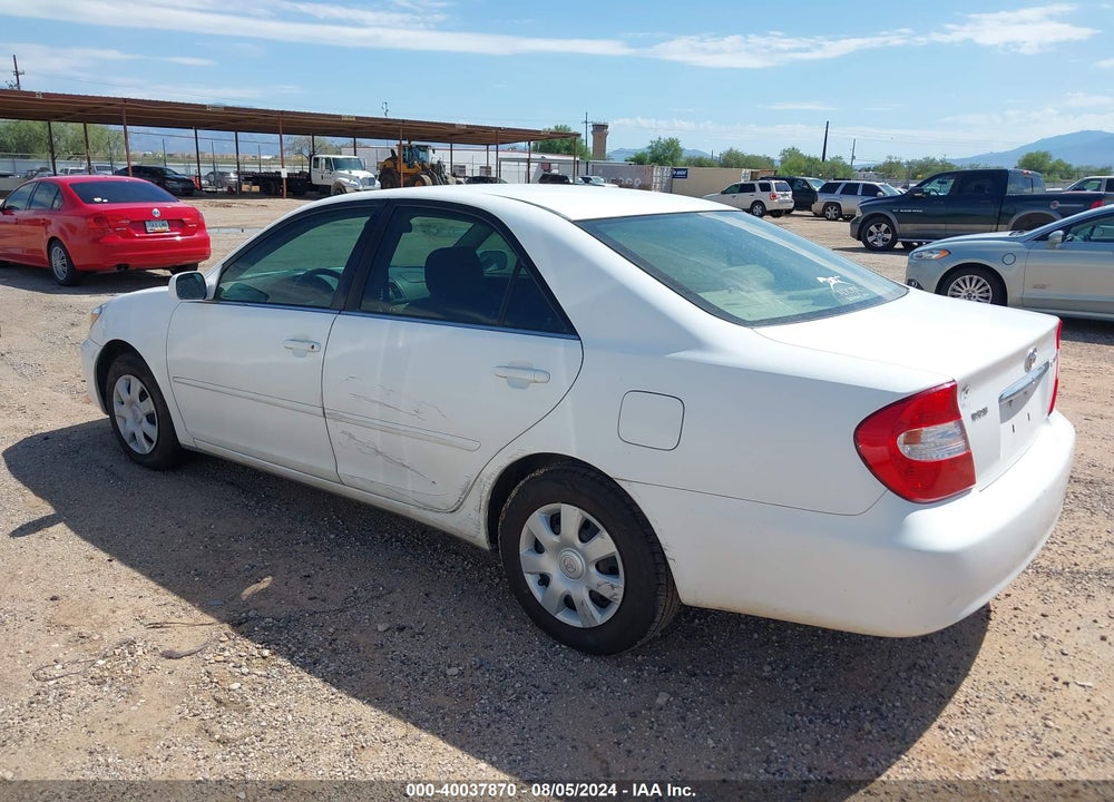 2003 TOYOTA CAMRY LE VIN: 4T1BE32K83U198040