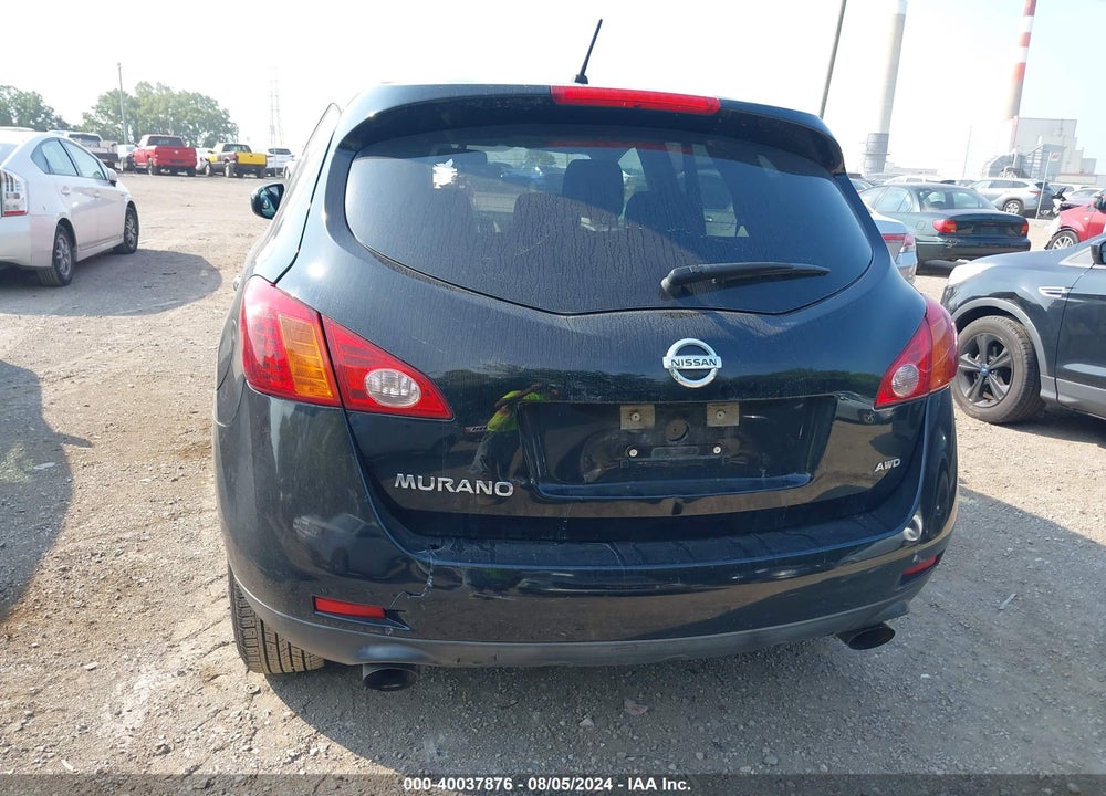 2010 NISSAN MURANO S VIN: JN8AZ1MW0AW126487