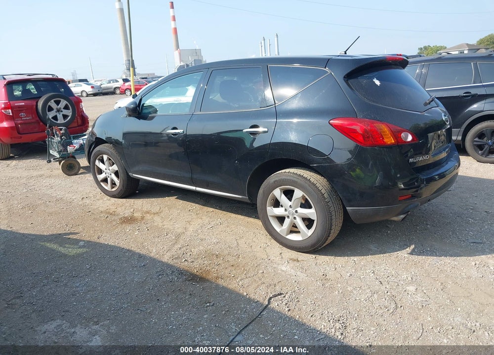 2010 NISSAN MURANO S VIN: JN8AZ1MW0AW126487