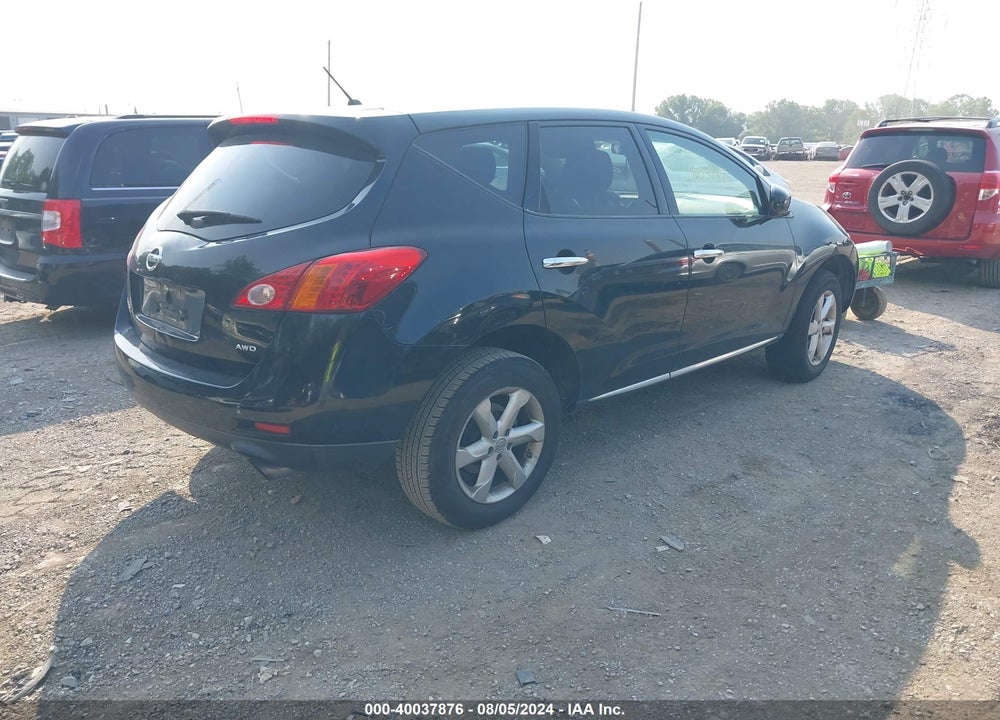 2010 NISSAN MURANO S VIN: JN8AZ1MW0AW126487