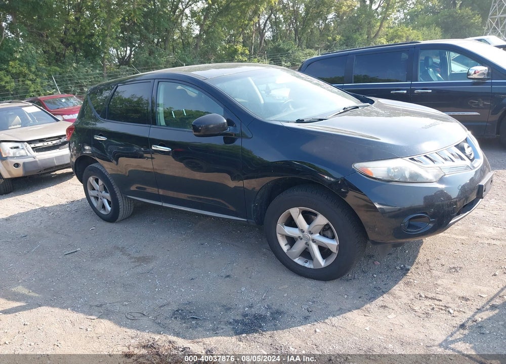 2010 NISSAN MURANO S VIN: JN8AZ1MW0AW126487