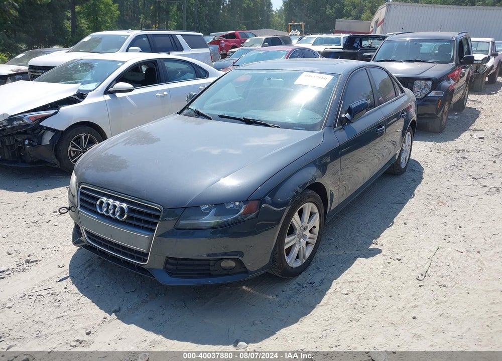 2010 AUDI A4 2.0T PREMIUM VIN: WAUAFAFL8AN023358