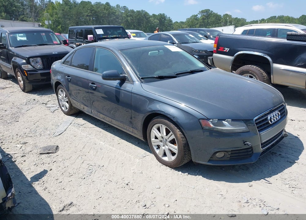 2010 AUDI A4 2.0T PREMIUM VIN: WAUAFAFL8AN023358