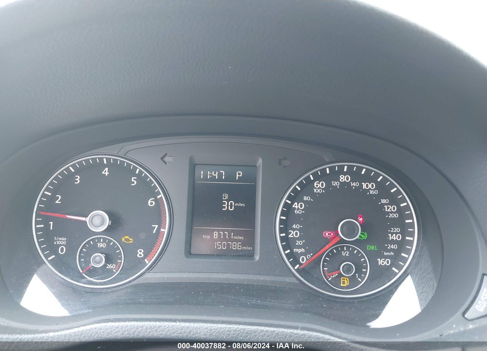2014 VOLKSWAGEN PASSAT 1.8T WOLFSBURG EDITION VIN: 1VWAT7A37EC107062