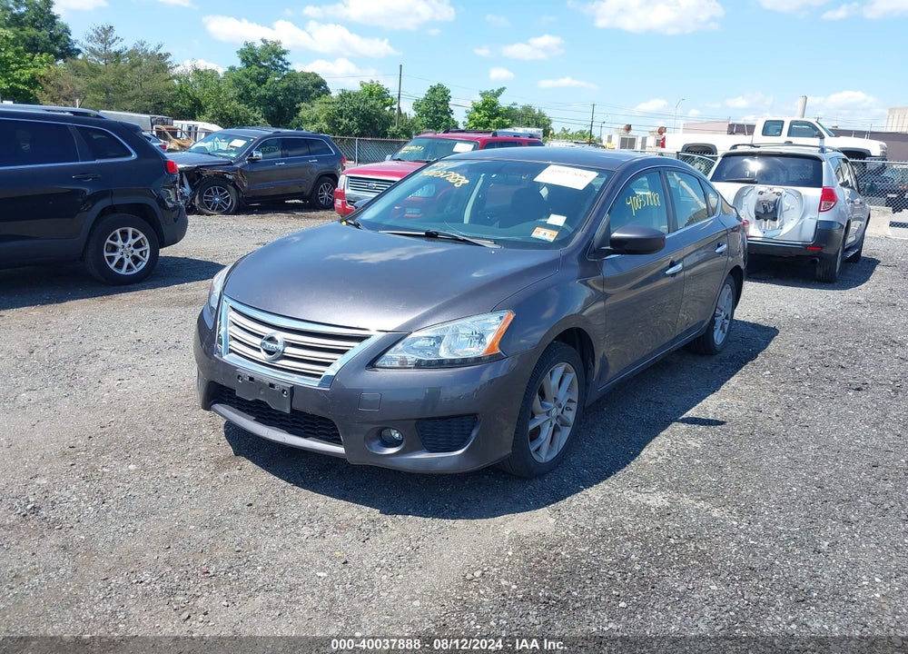 2013 NISSAN SENTRA SV VIN: 3N1AB7AP0DL740694