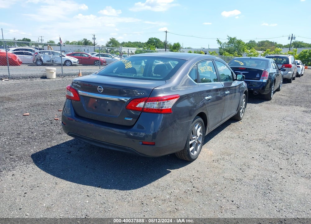 2013 NISSAN SENTRA SV VIN: 3N1AB7AP0DL740694