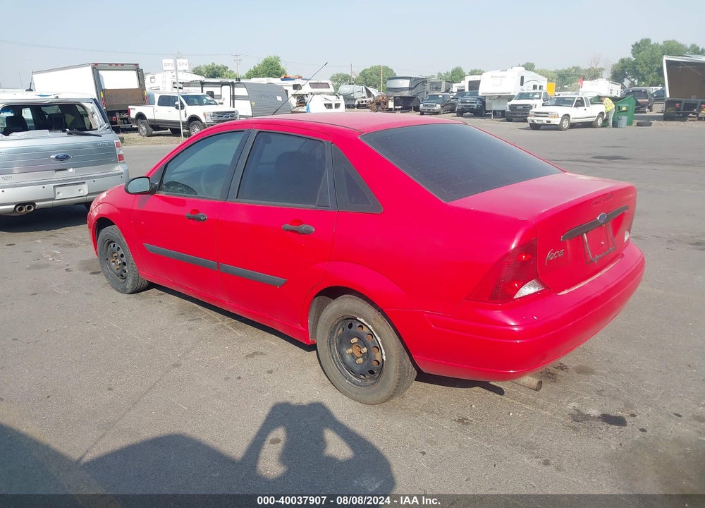2002 FORD FOCUS LX VIN: 1FAFP33P92W318172