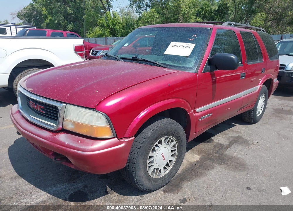 2001 GMC JIMMY SLE VIN: 1GKDT13W112216884