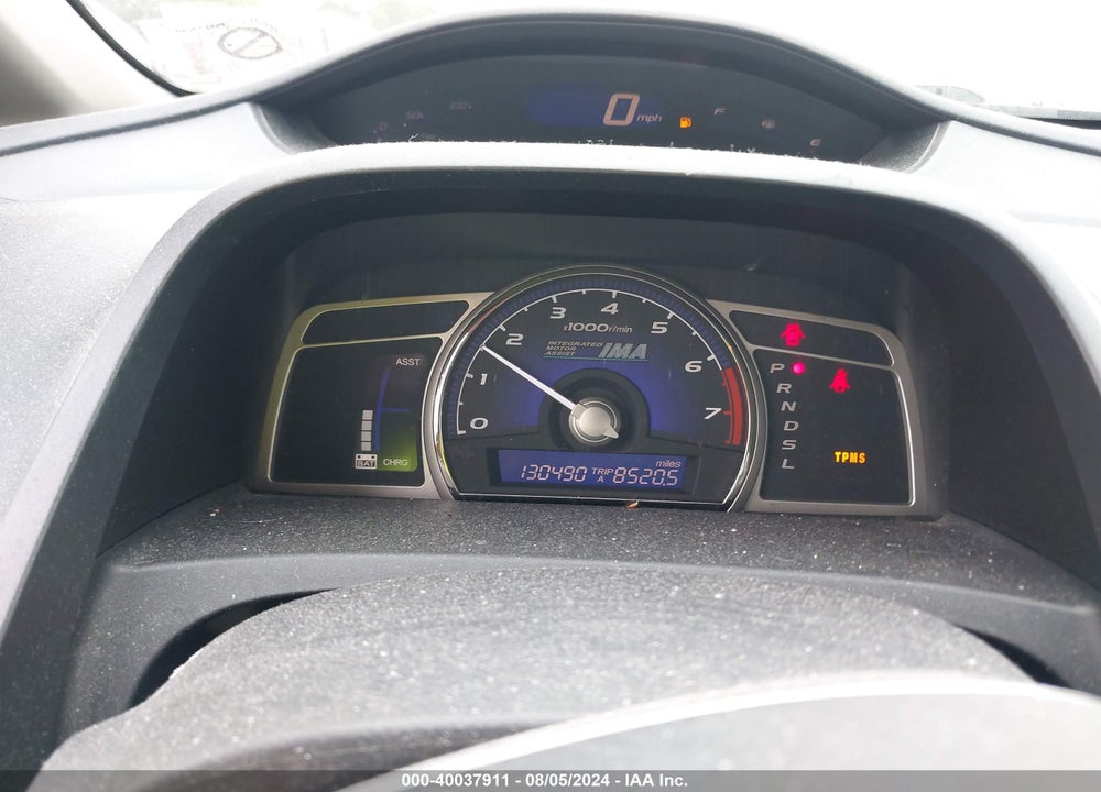 2008 HONDA CIVIC HYBRID VIN: JHMFA36218S001805
