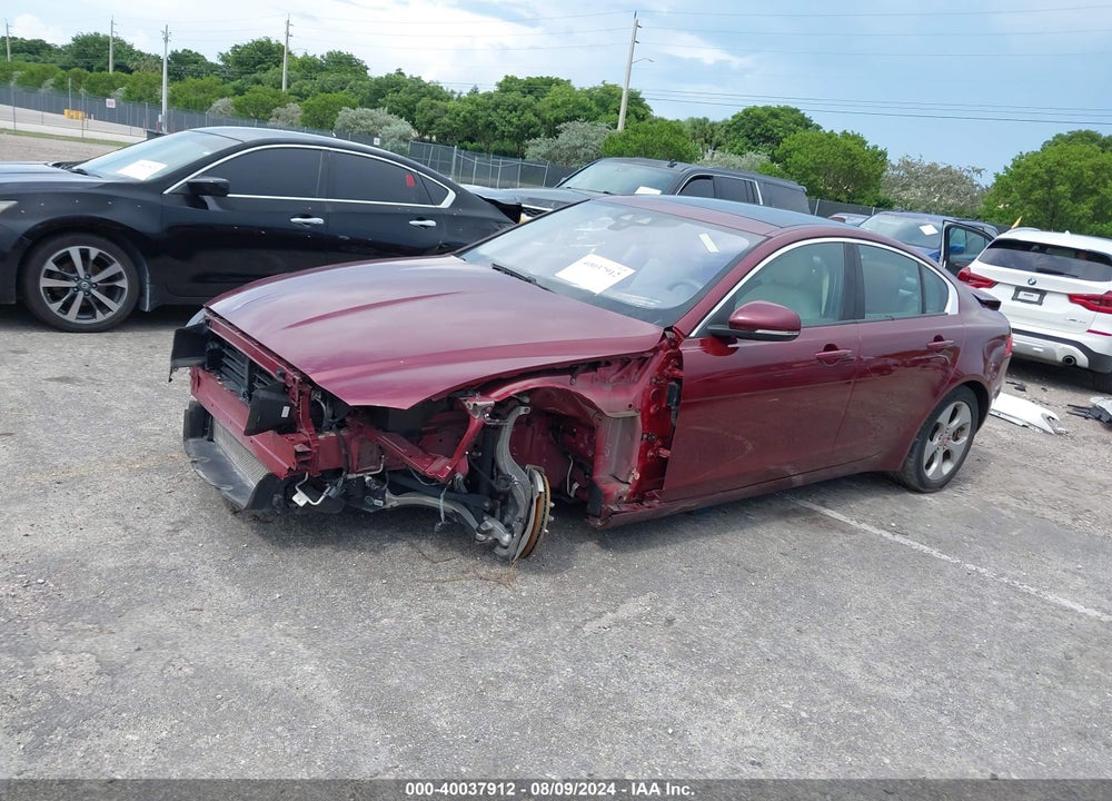 2017 JAGUAR XE 25T VIN: SAJAR4BG1HA949673