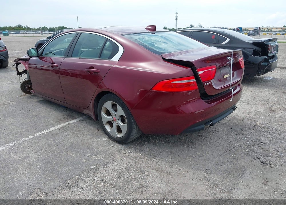 2017 JAGUAR XE 25T VIN: SAJAR4BG1HA949673