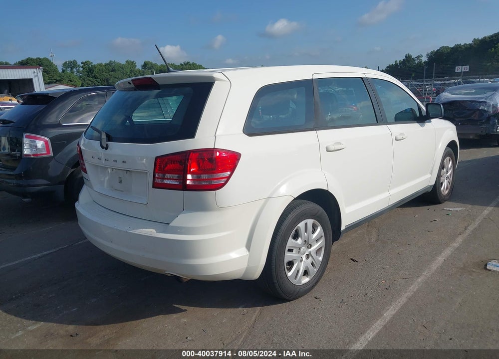 2014 DODGE JOURNEY AMERICAN VALUE PKG VIN: 3C4PDCAB0ET311149