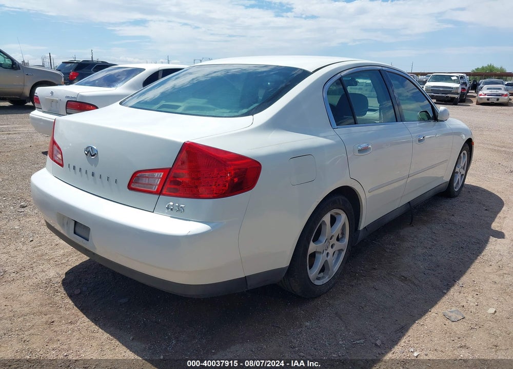 2004 INFINITI G35 VIN: JNKCV51E84M102472