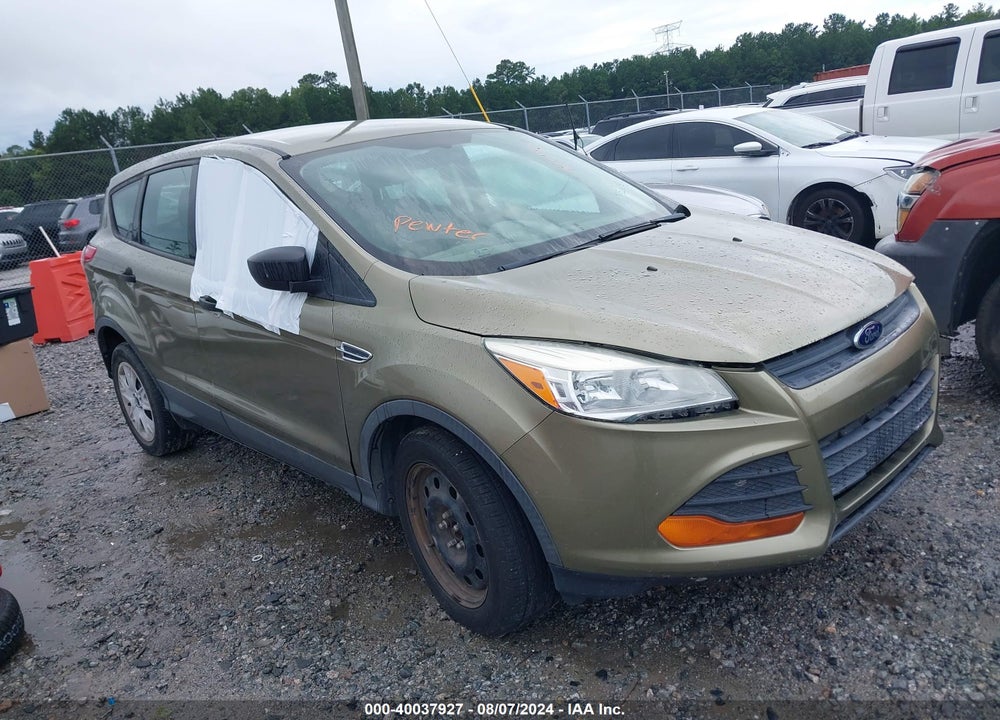 2013 FORD ESCAPE S VIN: 1FMCU0F70DUA83719