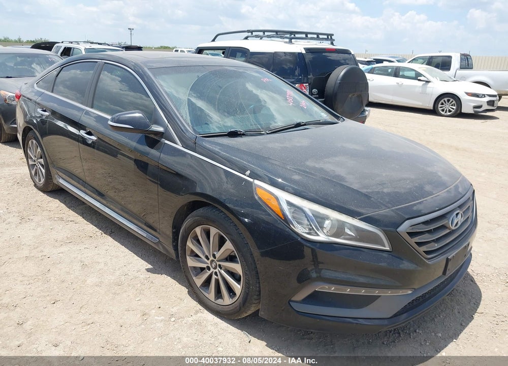 2017 HYUNDAI SONATA SPORT VIN: 5NPE34AF0HH573180