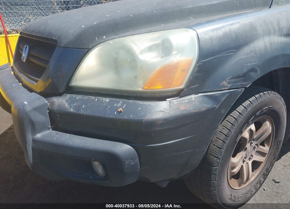 2004 HONDA PILOT EX-L VIN: 2HKYF18554H517729