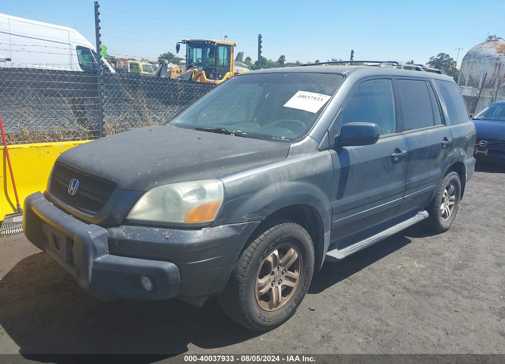 2004 HONDA PILOT EX-L VIN: 2HKYF18554H517729