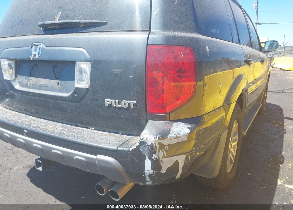 2004 HONDA PILOT EX-L VIN: 2HKYF18554H517729