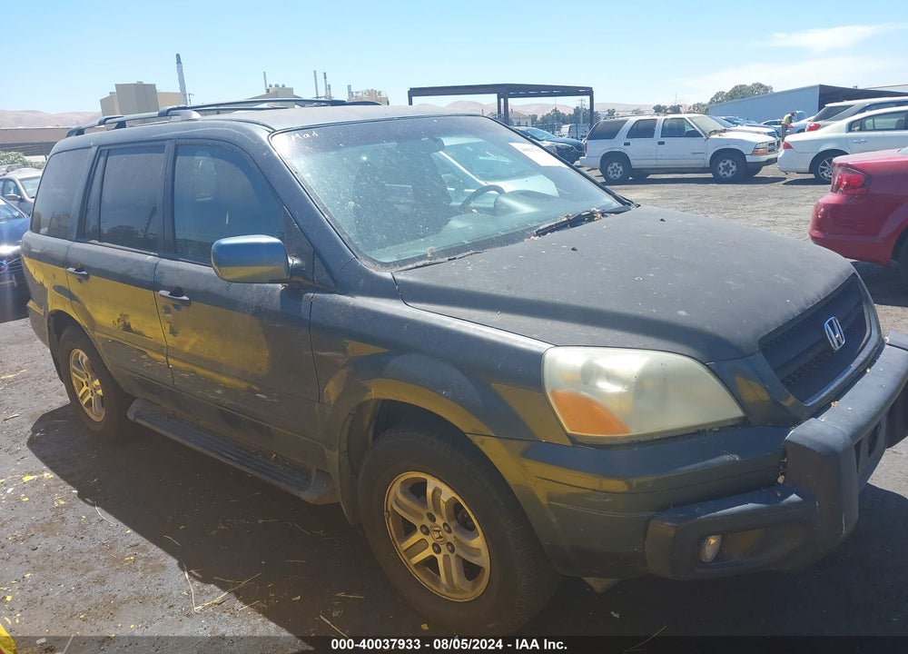 2004 HONDA PILOT EX-L VIN: 2HKYF18554H517729