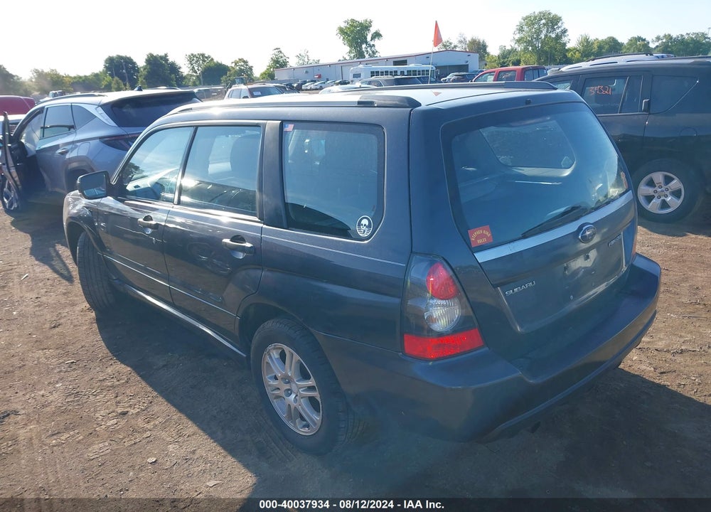2008 SUBARU FORESTER SPORTS 2.5X VIN: JF1SG66618H729632