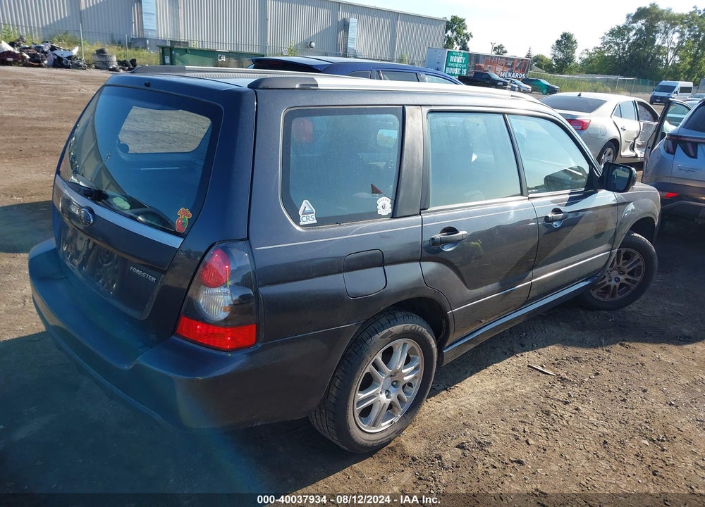 2008 SUBARU FORESTER SPORTS 2.5X VIN: JF1SG66618H729632