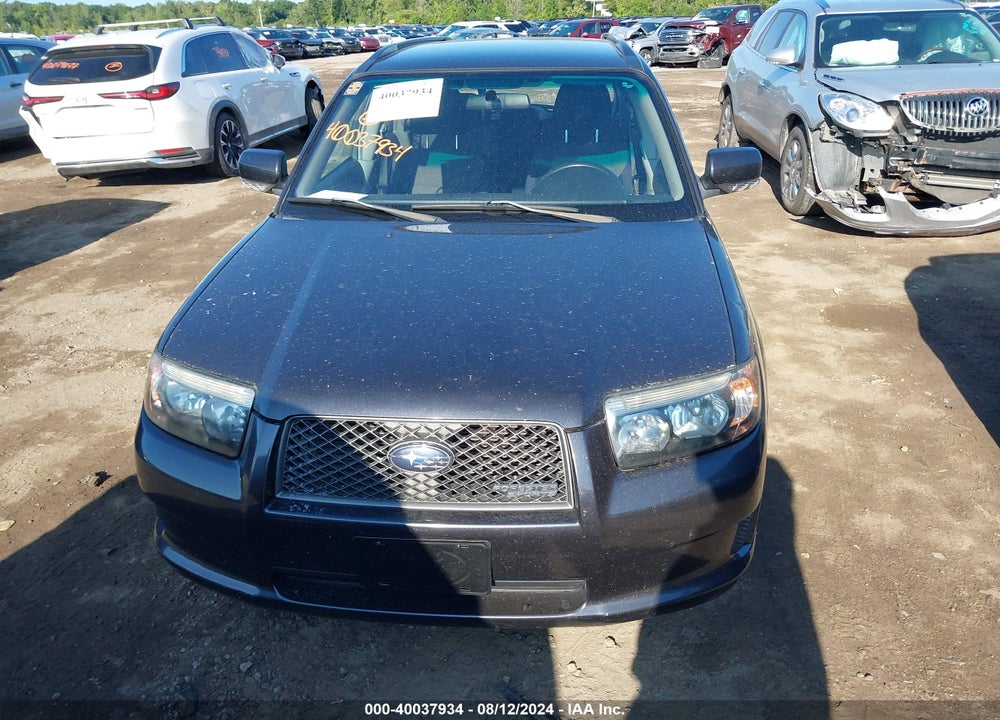 2008 SUBARU FORESTER SPORTS 2.5X VIN: JF1SG66618H729632