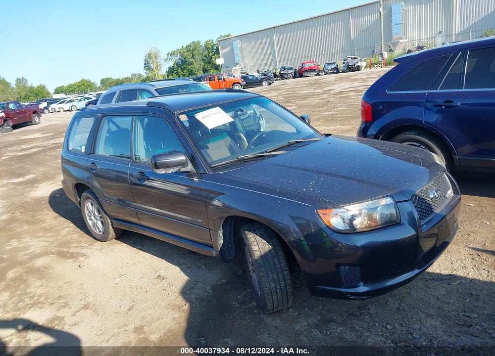 2008 SUBARU FORESTER SPORTS 2.5X VIN: JF1SG66618H729632