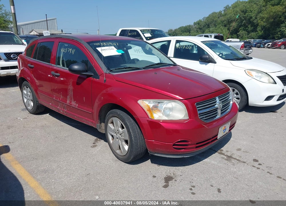 2007 DODGE CALIBER SXT VIN: 1B3HB48B17D543808