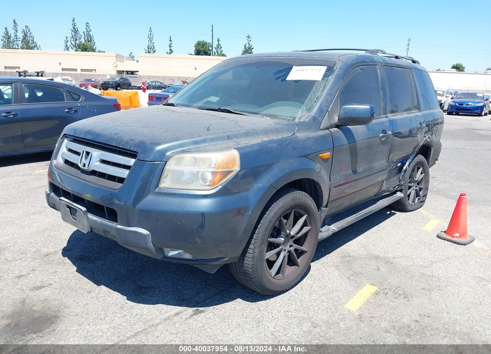 2006 HONDA PILOT EX-L VIN: 5FNYF28556B042381
