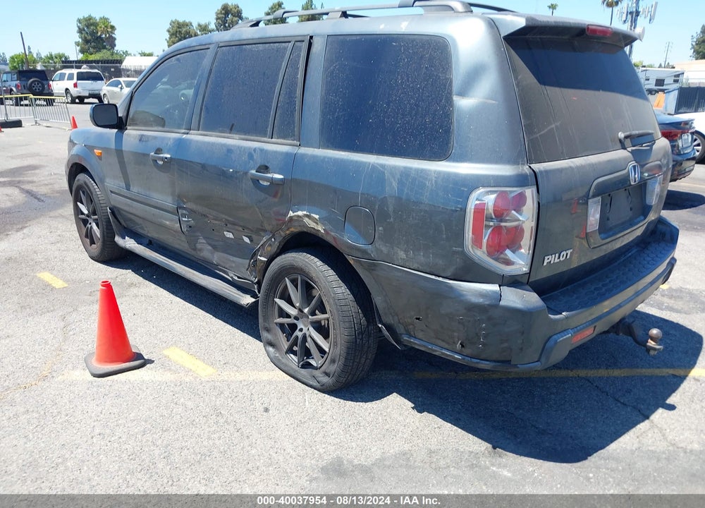 2006 HONDA PILOT EX-L VIN: 5FNYF28556B042381