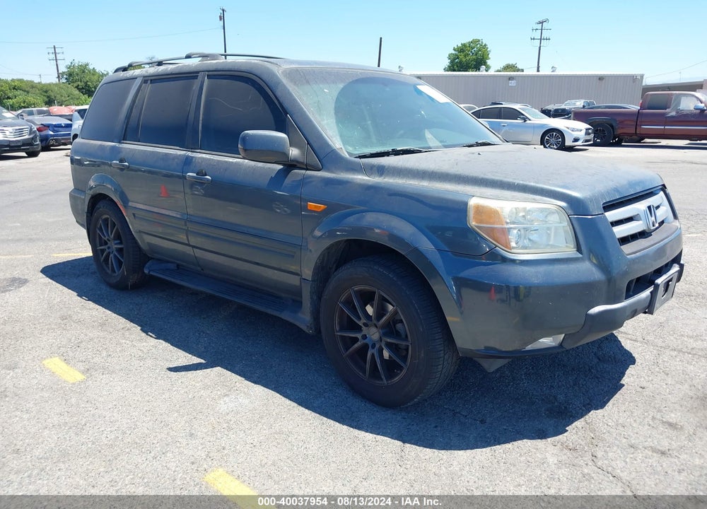 2006 HONDA PILOT EX-L VIN: 5FNYF28556B042381