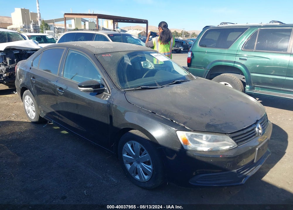 2012 VOLKSWAGEN JETTA 2.5L SE VIN: 3VWDP7AJ8CM026065