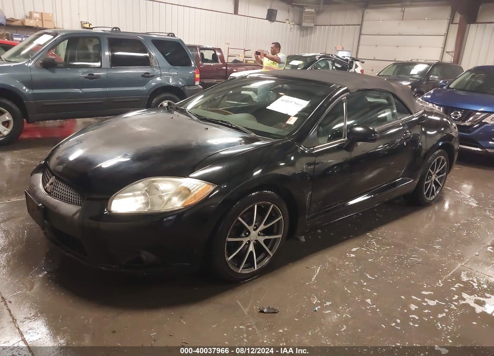 2012 MITSUBISHI ECLIPSE SPYDER GS SPORT VIN: 4A37L2EF4CE001753