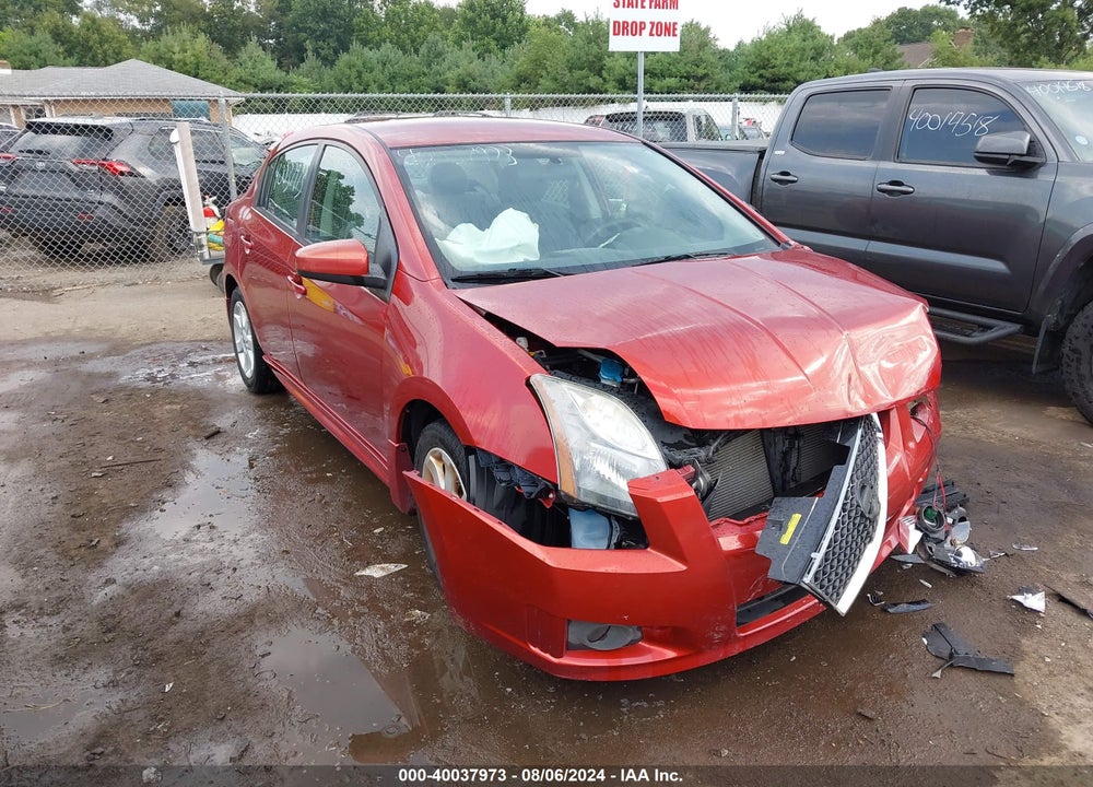 2011 NISSAN SENTRA 2.0SR VIN: 3N1AB6APXBL649407
