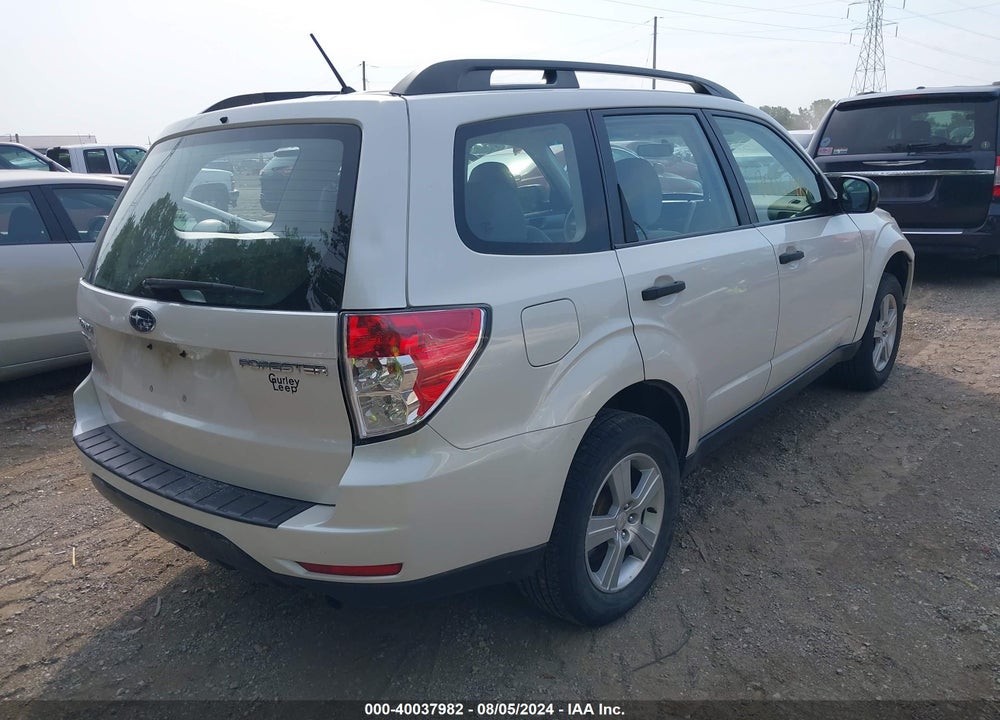 2012 SUBARU FORESTER 2.5X VIN: JF2SHBBC9CH447437