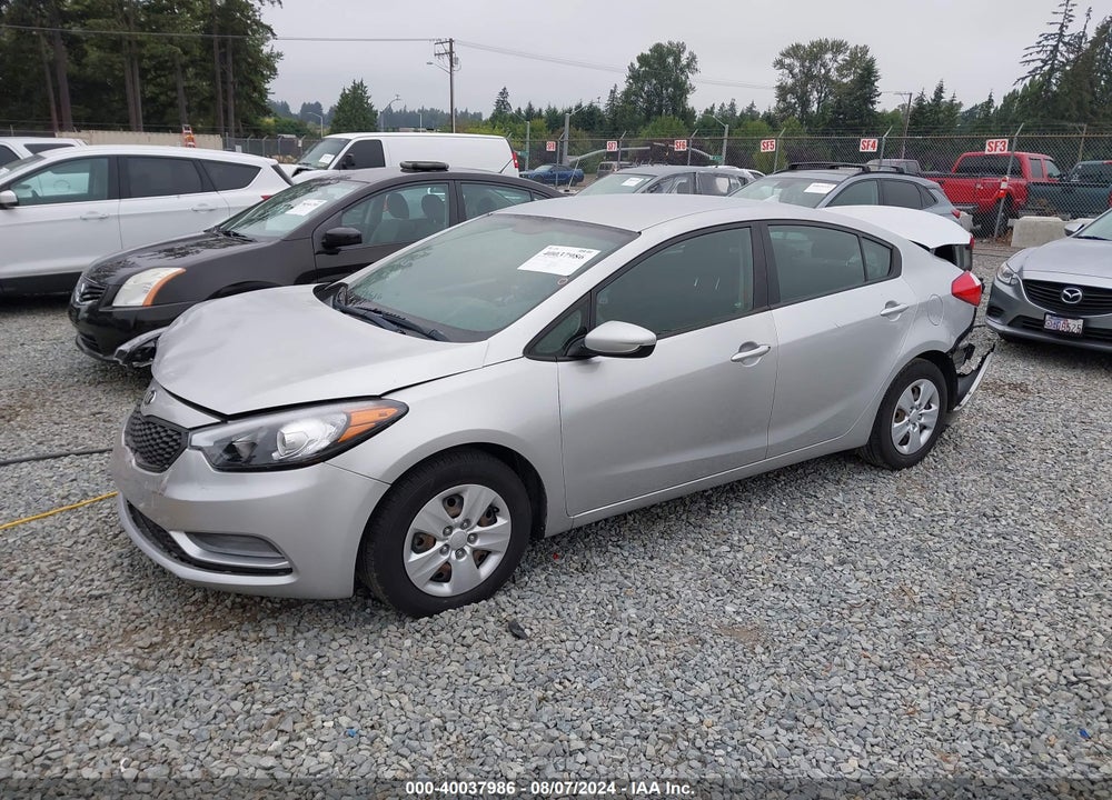 2014 KIA FORTE VIN: KNAFK4A65E5191131