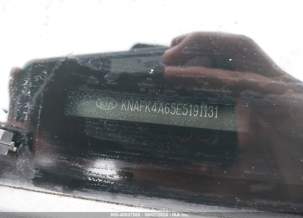 2014 KIA FORTE VIN: KNAFK4A65E5191131