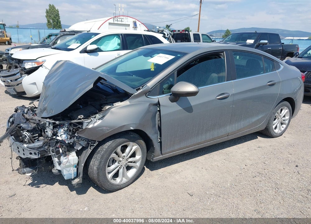 2019 CHEVROLET CRUZE LT VIN: 1G1BE5SM4K7128347