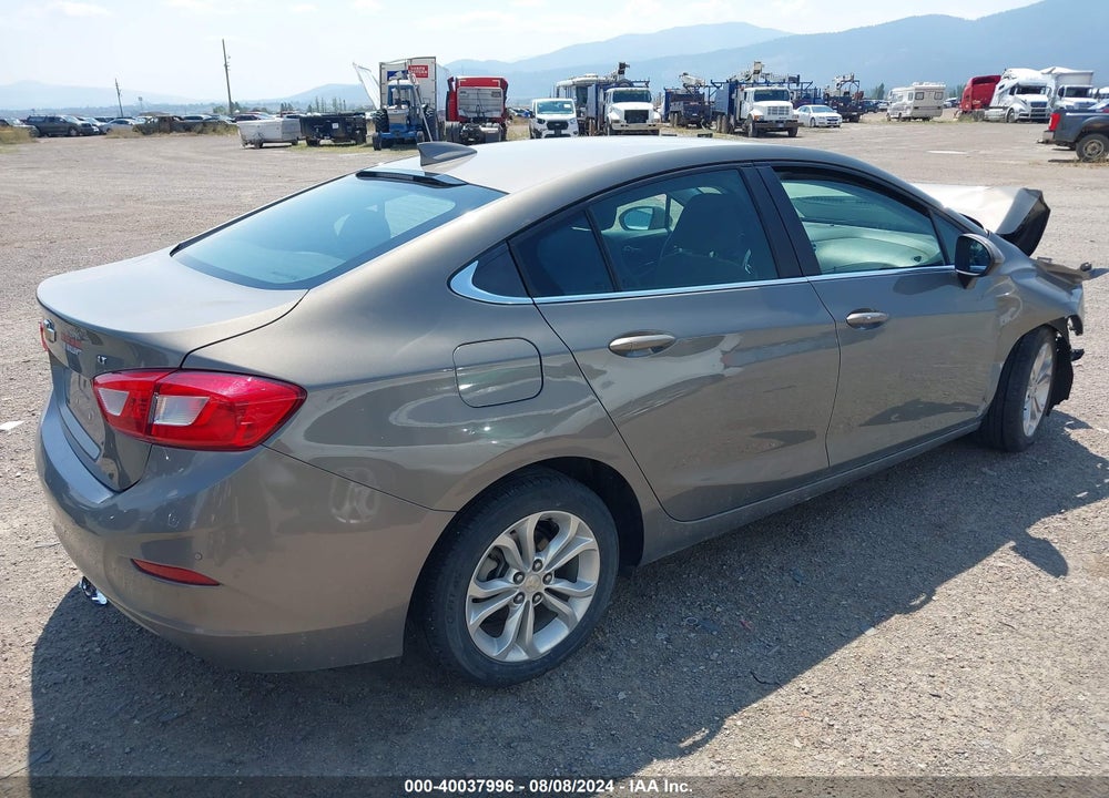 2019 CHEVROLET CRUZE LT VIN: 1G1BE5SM4K7128347