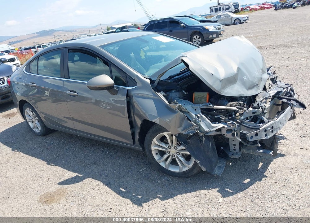 2019 CHEVROLET CRUZE LT VIN: 1G1BE5SM4K7128347