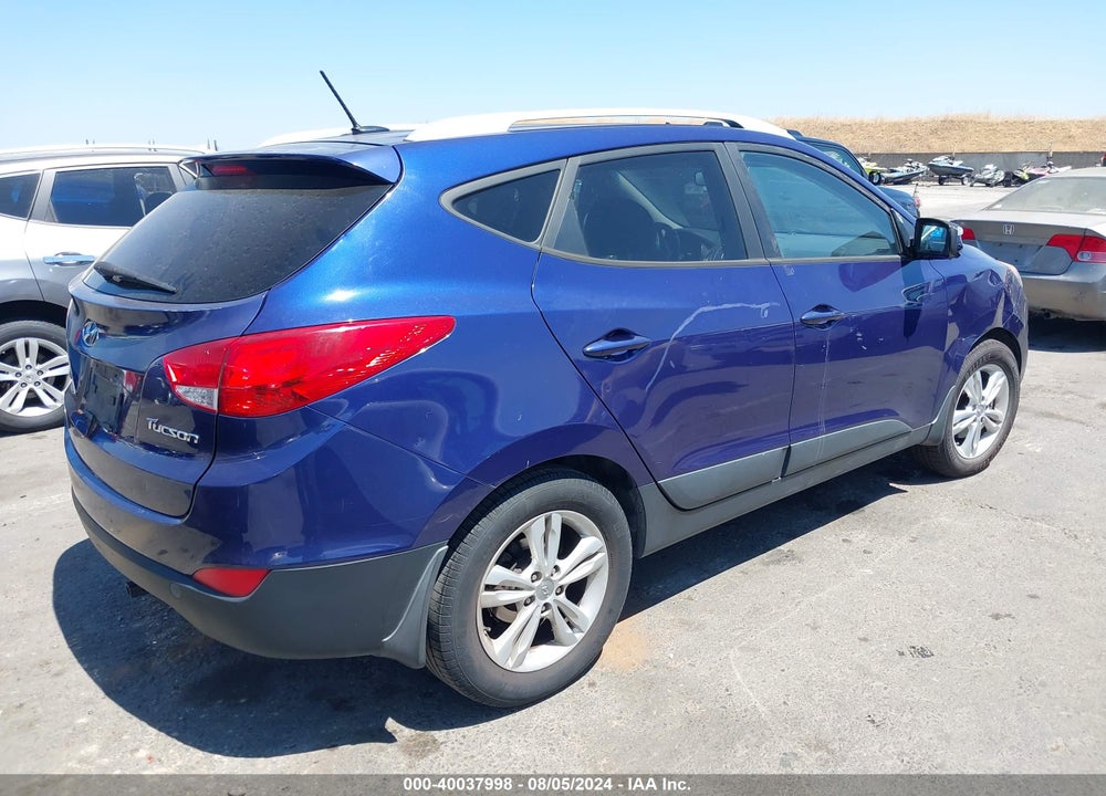 2012 HYUNDAI TUCSON GLS VIN: KM8JU3AC3CU392435