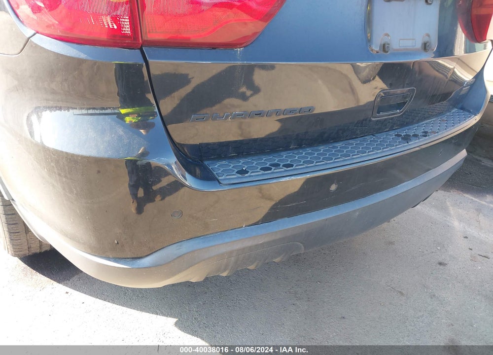 2011 DODGE DURANGO CREW VIN: 1D4RD4GG3BC626801