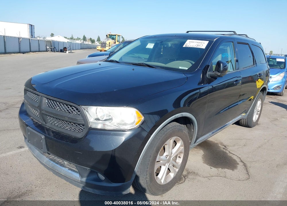 2011 DODGE DURANGO CREW VIN: 1D4RD4GG3BC626801