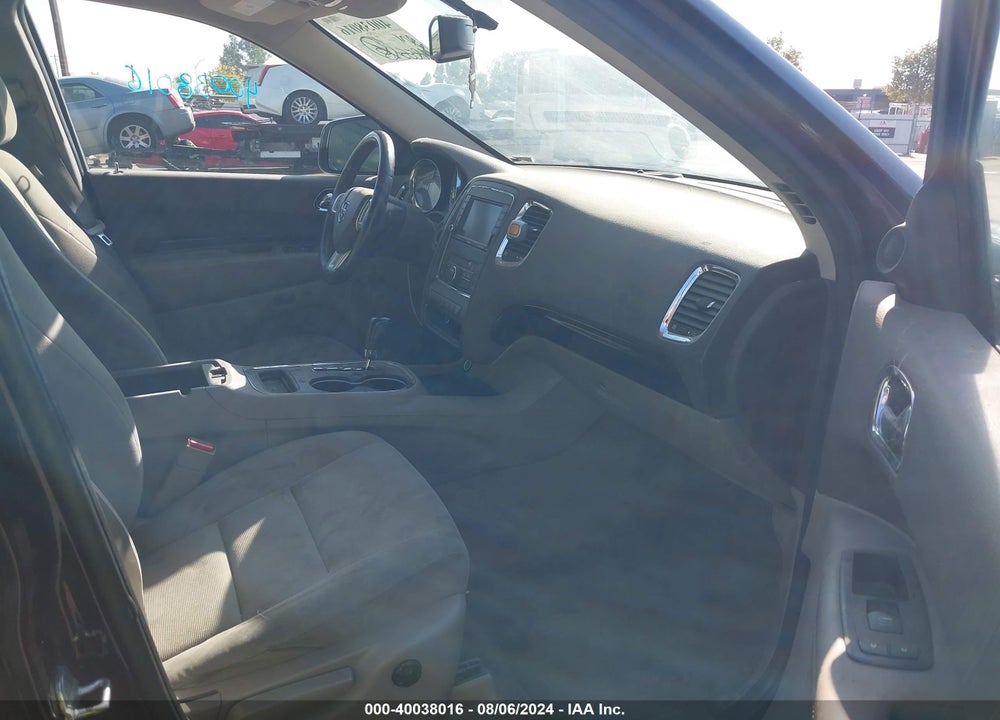 2011 DODGE DURANGO CREW VIN: 1D4RD4GG3BC626801