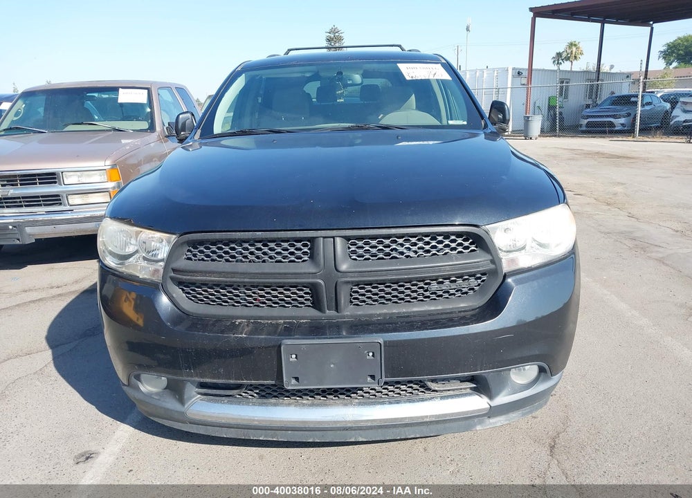 2011 DODGE DURANGO CREW VIN: 1D4RD4GG3BC626801